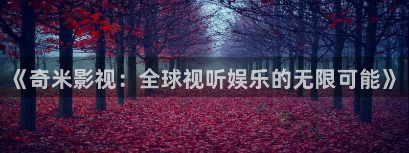 宅男视频在线观看网址：《奇米影视：全球视听娱乐的无限可能》